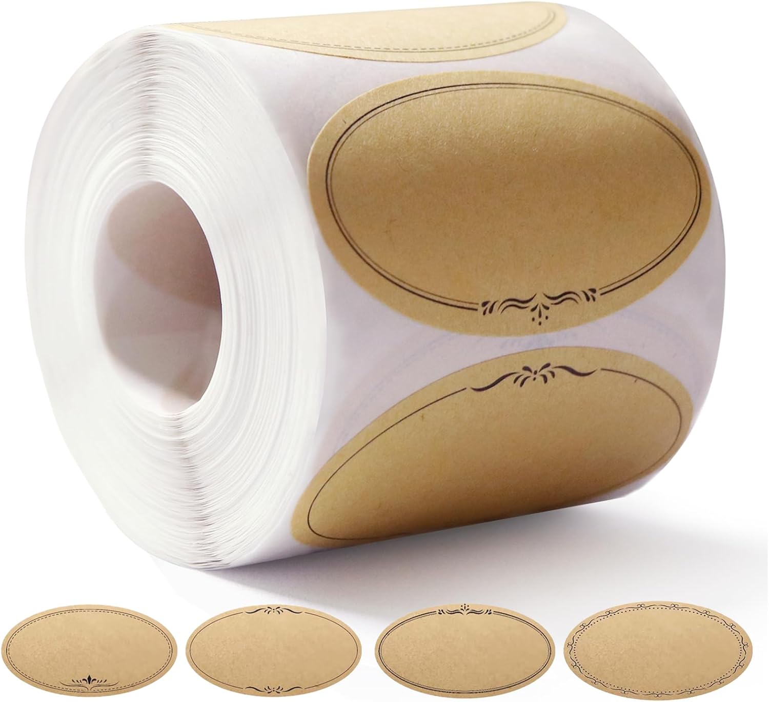 Food Storage Jar Labels - 500 Adet Mason Kavanoz Etiketleri 2,5