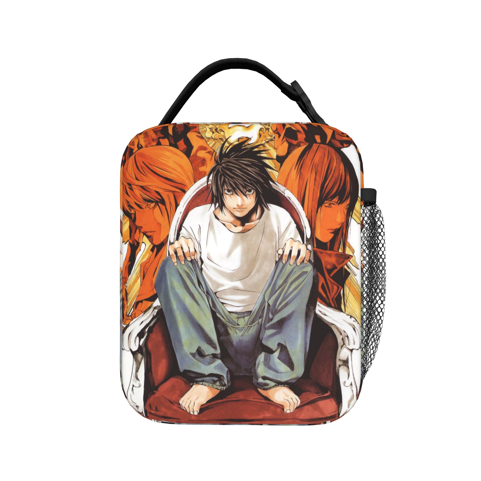 Food Storage Notes - Death Note Yalıtımlı Öğle Yemeği Çantaları