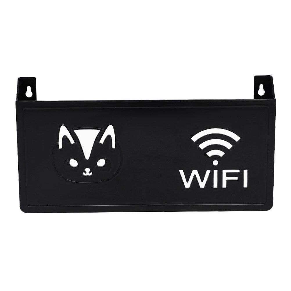 Food Storage Organizer - Duvar Tipi Router Saklama Kutusu Dekoratif