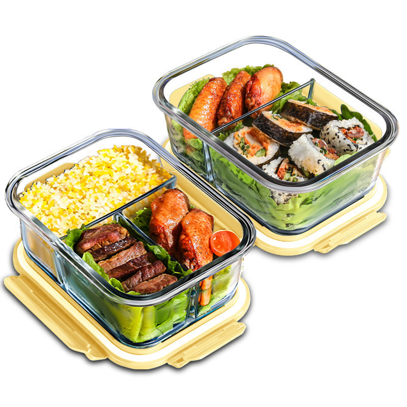 Food Storage Oven Safe - Cam Saklama Kabı yüksek borosilikat ısıya