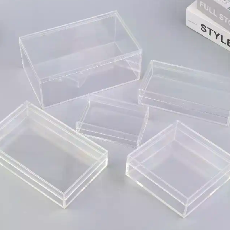 Food Storage Plant - Yeni Kalınlaştırılmış Dikdörtgen Akrilik Saklama Kutusu