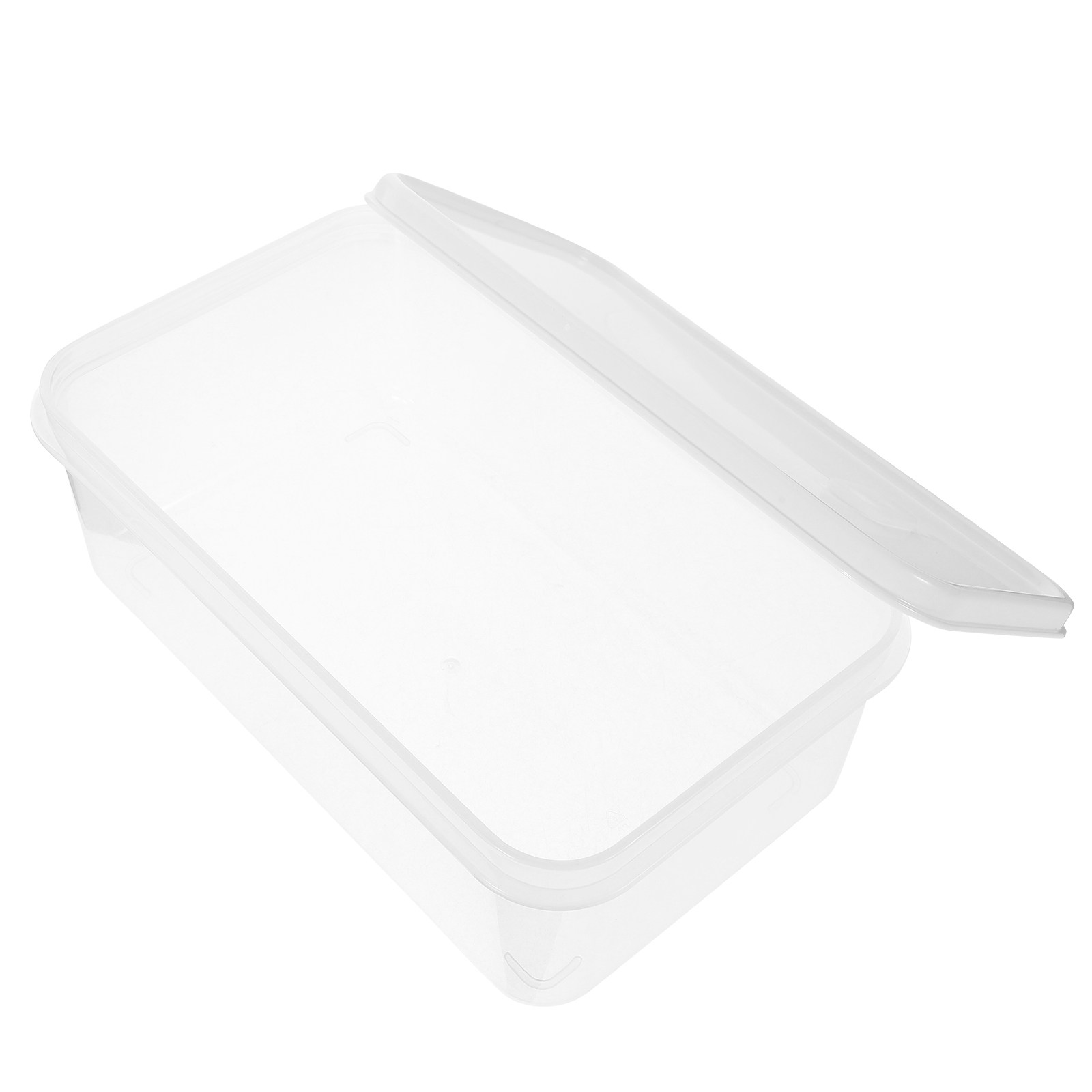 Food Storage In Restaurant - Ekstra Büyük Mühürlü Ekmek Kutusu Şeffaf