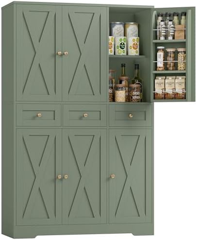 Food Storage Without Pantry - 67'H Çiftlik Evi Mutfak Kileri Depolama