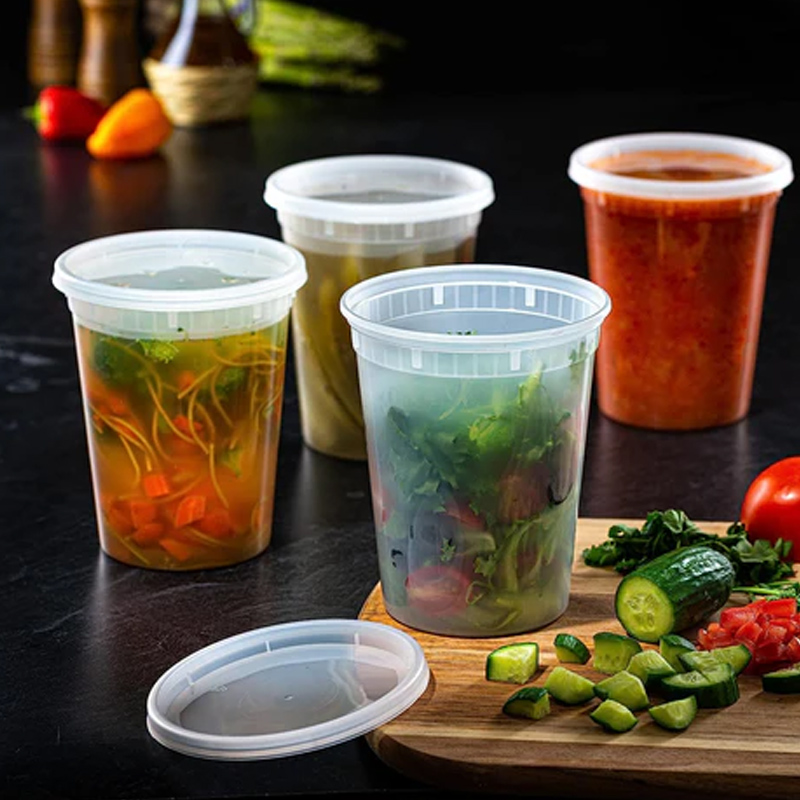 Food Storage Freezer - Gıda depolama kapaklı konteynerler dondurucu saklama