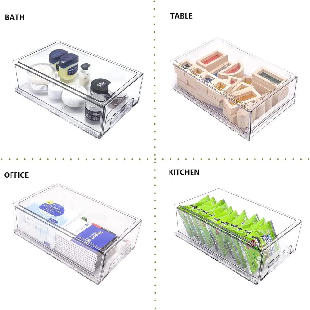 Şeffaf Çıkarılabilir İstiflene - Food Storage Without Pantry incelemesi ve fiyatı