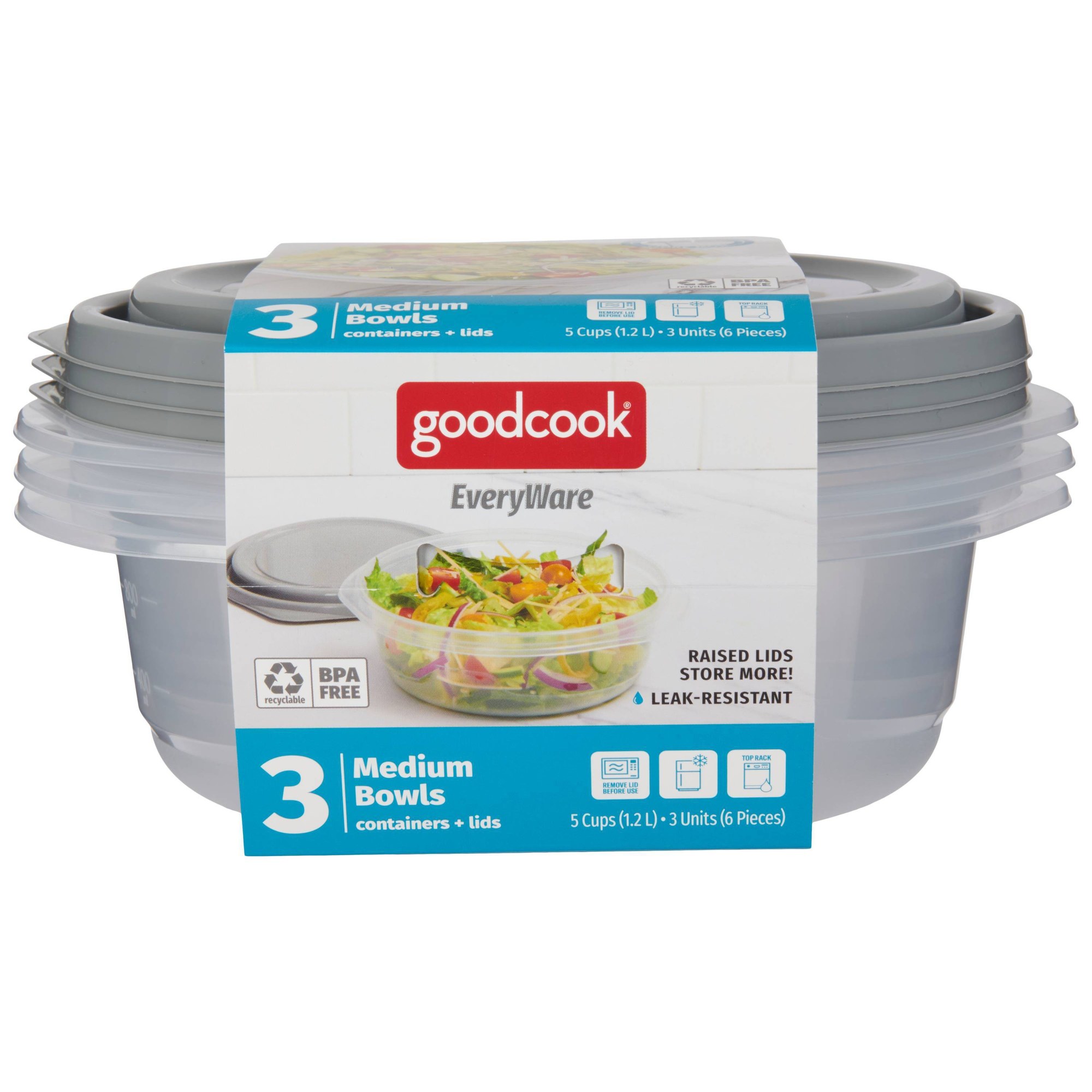 6 adet Yuvarlak 5 Bölmeli Kapa - Food Storage Pantry incelemesi ve fiyatı