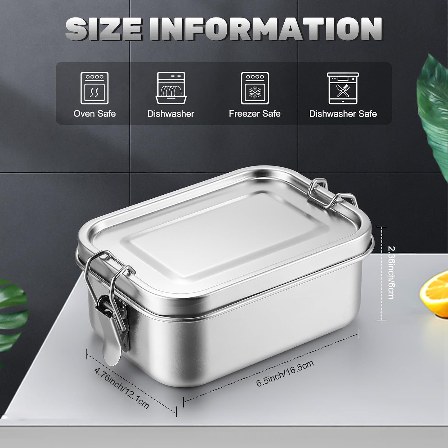 Paslanmaz Çelik Gıda Saklama K - Food Storage Oven Safe incelemesi ve fiyatı