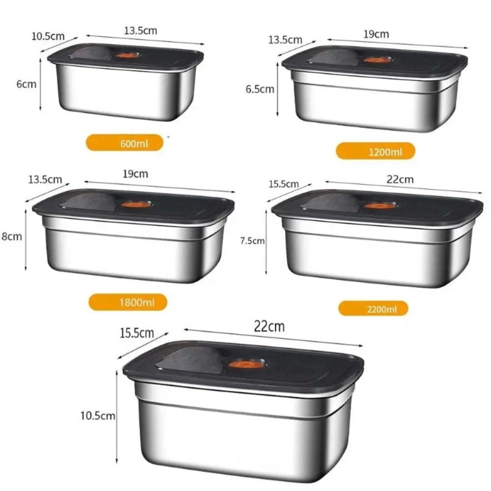 Büyük Kapasiteli Paslanmaz Çel - Food Storage Containers Xl incelemesi ve fiyatı