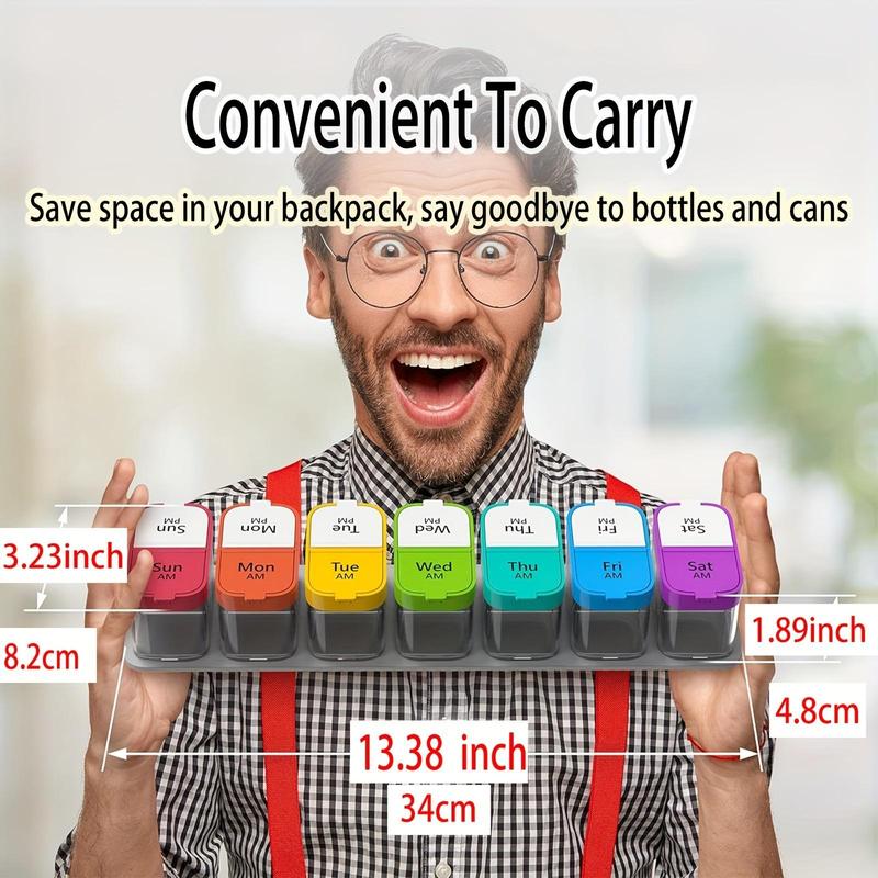 1 Adet Büyük 7 Günlük Hap Kutu - Food Storage Containers Xl incelemesi ve fiyatı