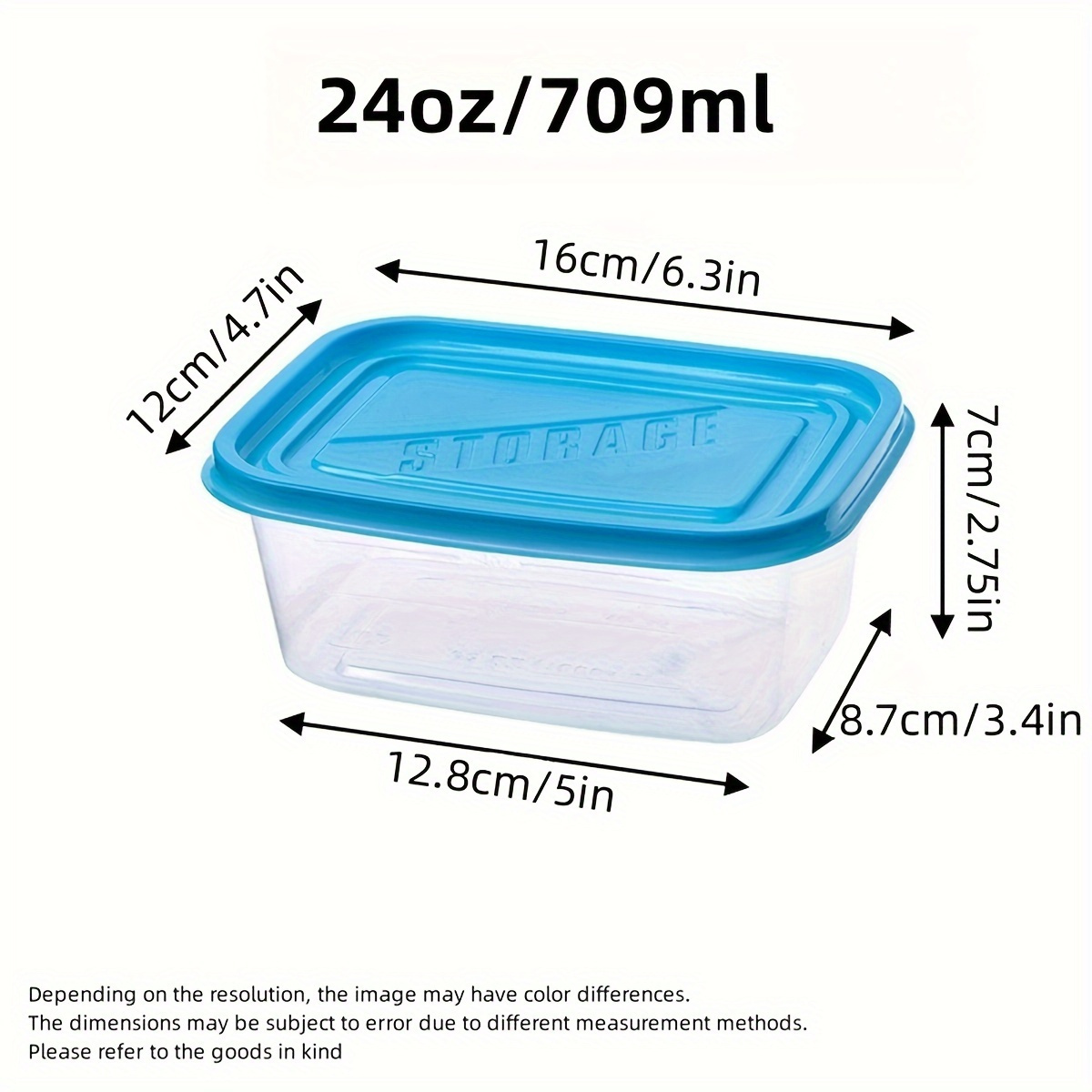 6'lı Şeffaf İstiflenebilir Pla - Food Storage Containers Set incelemesi ve fiyatı