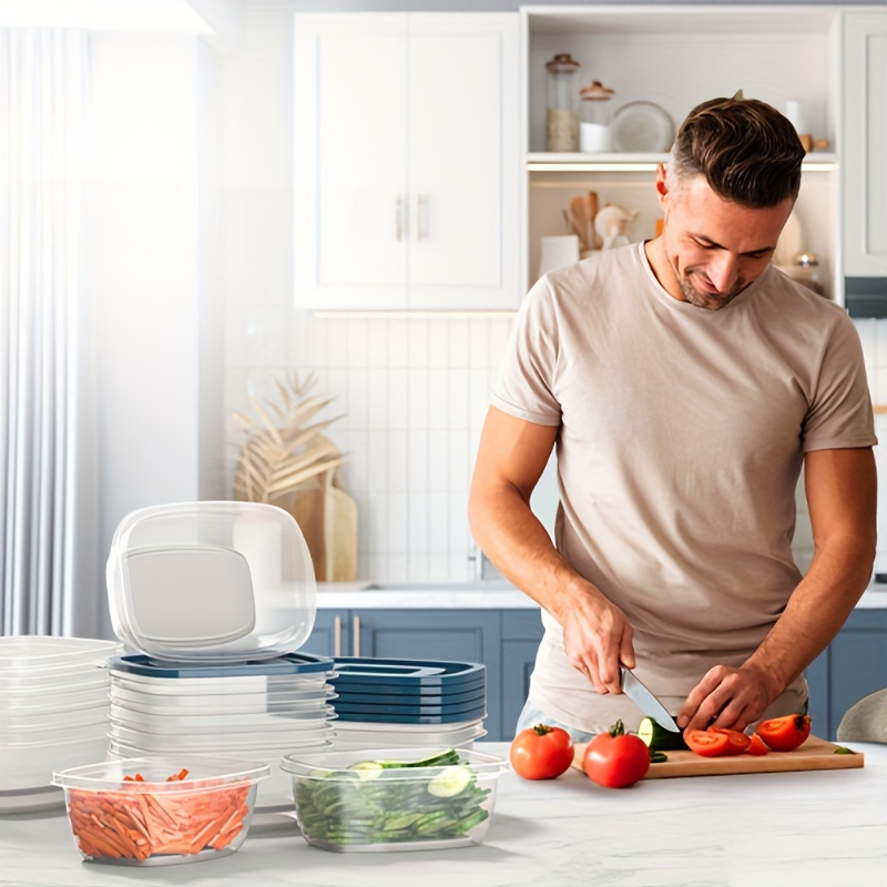 6'lı Şeffaf İstiflenebilir Pla - Food Storage Containers Set incelemesi ve fiyatı