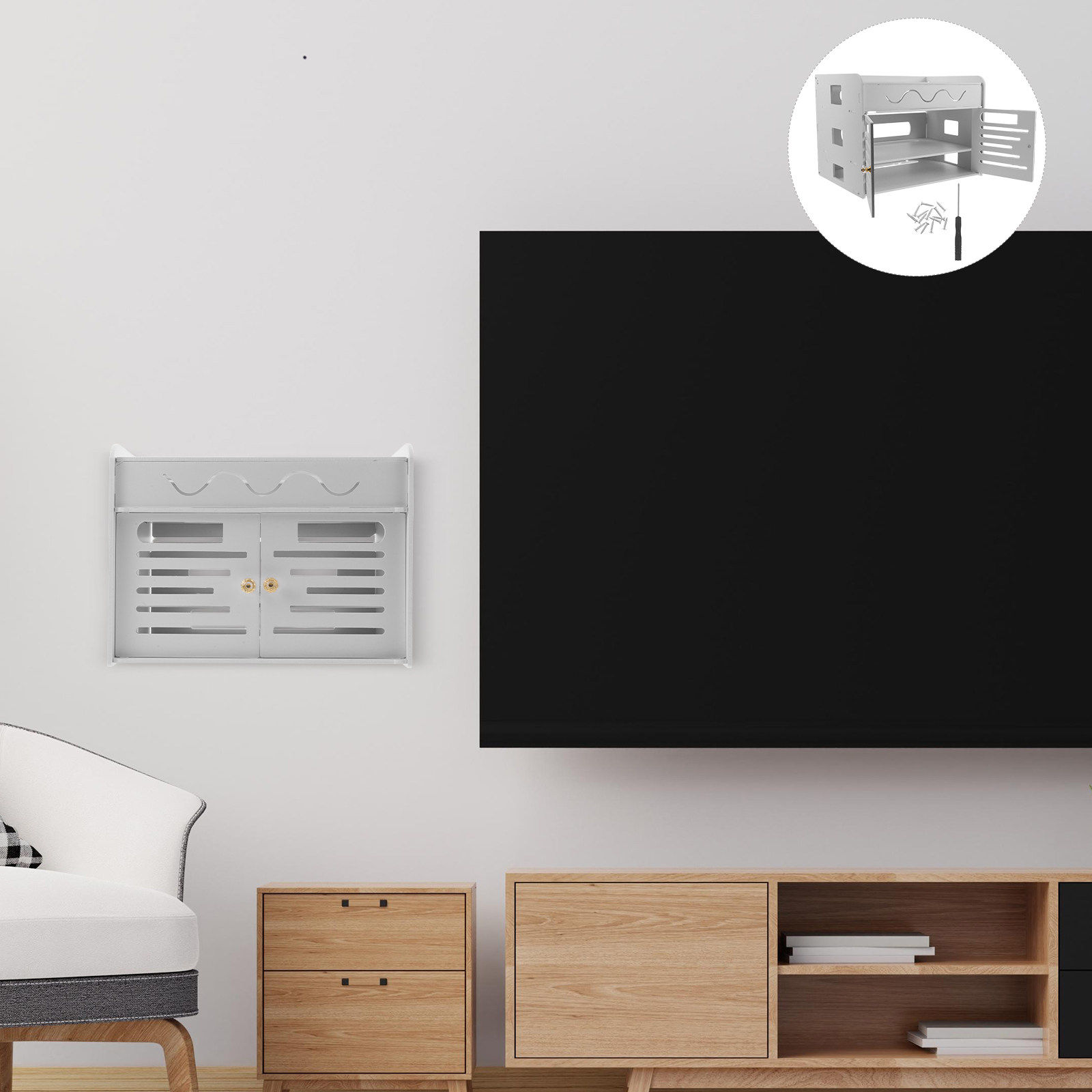 3 Katmanlı WiFi Router Saklama - Food Storage Organizer incelemesi ve fiyatı