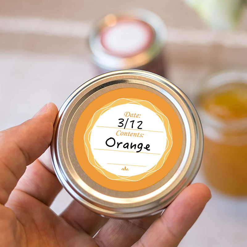 6 adet 4 CM Su Geçirmez Çıkarı - Food Storage Jar Labels incelemesi ve fiyatı