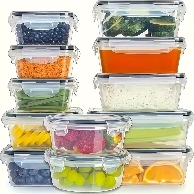 4 Parçalı Şeffaf Gıda Saklama  - Food Storage Vegetables incelemesi ve fiyatı
