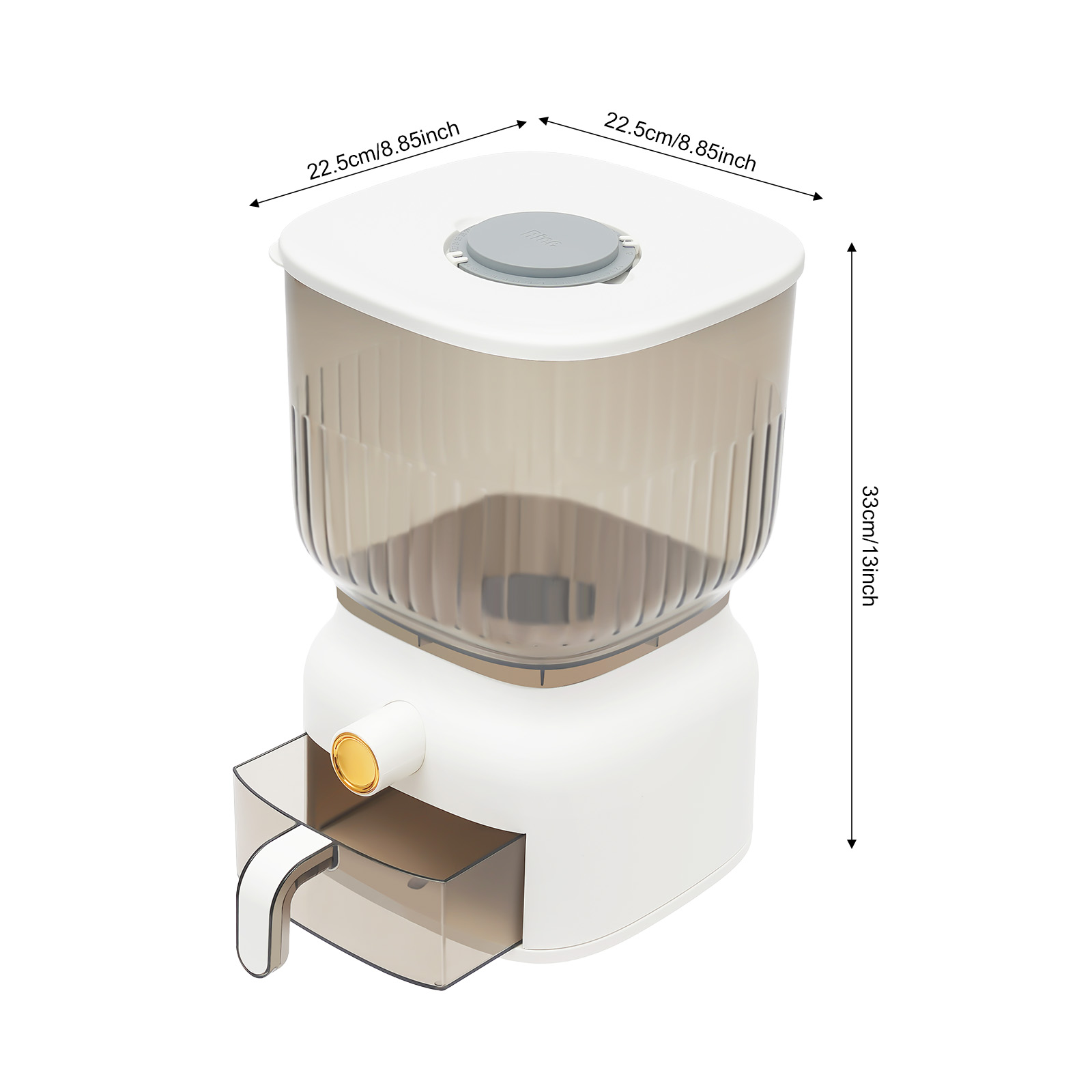 Kare Tahıl Saklama Kabı Gıda S - Food Storage Without Pantry incelemesi ve fiyatı