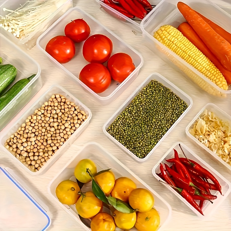 8 Parça Set, 4 Kap ve 4 Kapak  - Food Storage Vegetables incelemesi ve fiyatı