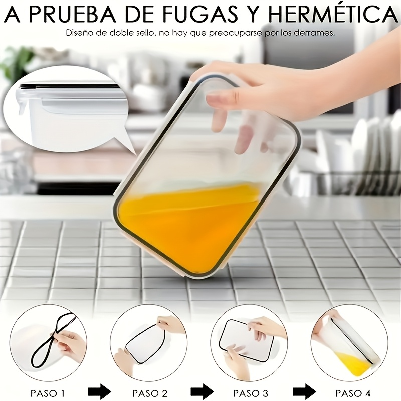 8 Parça Set, 4 Kap ve 4 Kapak  - Food Storage Vegetables incelemesi ve fiyatı