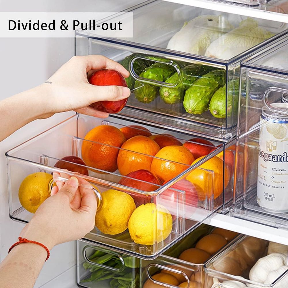 Şeffaf Çıkarılabilir İstiflene - Food Storage Without Pantry incelemesi ve fiyatı