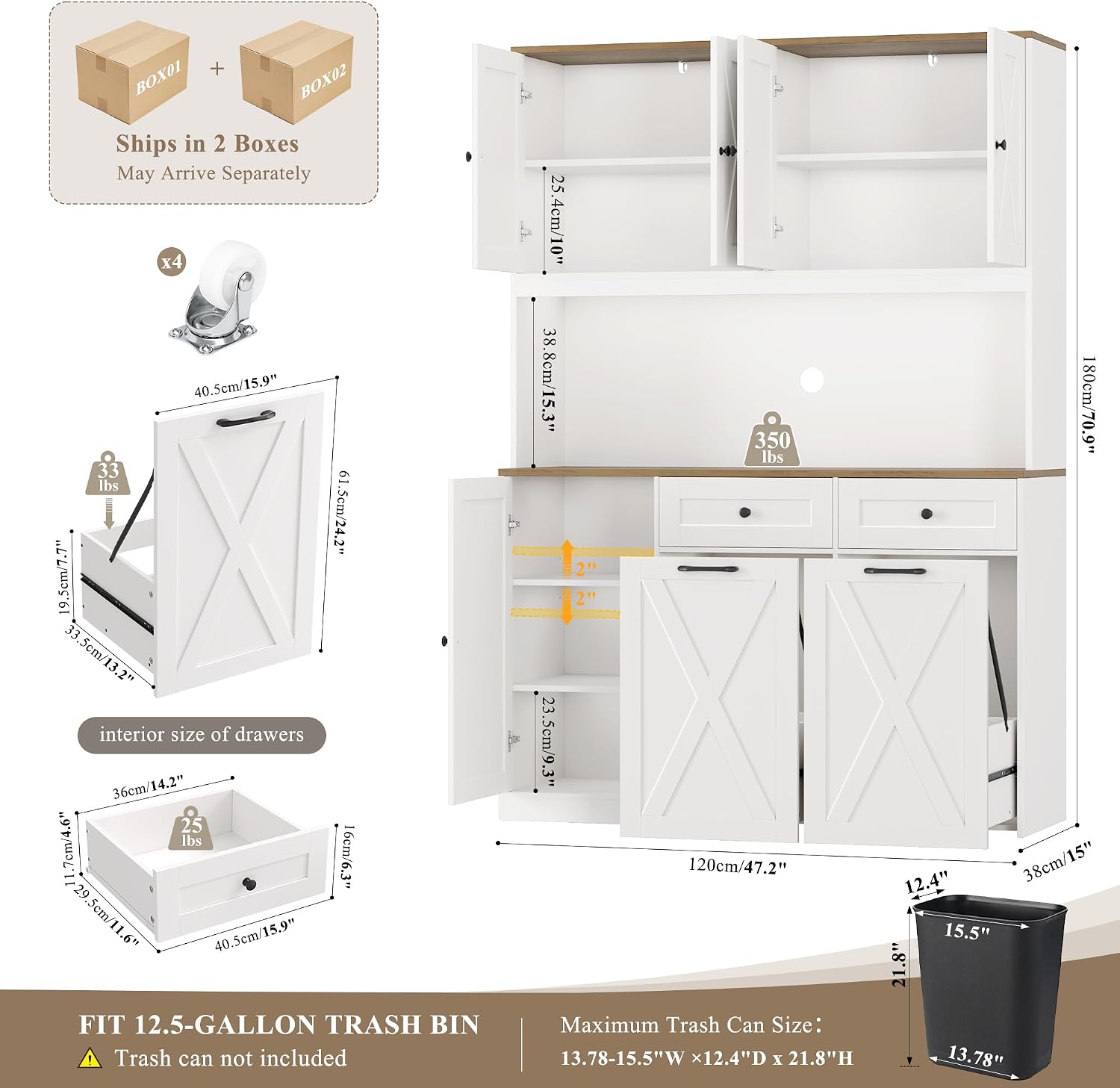 Mutfak Kiler Dolabı Ahşap Ayak - Food Storage Without Pantry incelemesi ve fiyatı