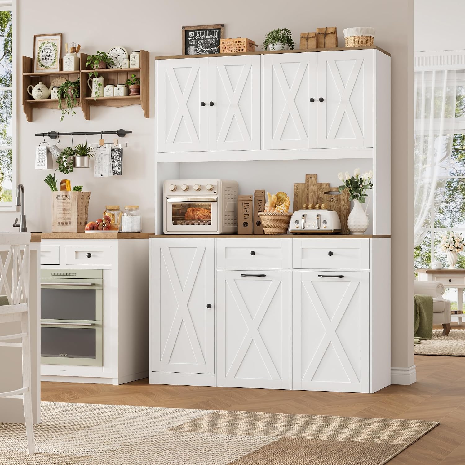 Mutfak Kiler Dolabı Ahşap Ayak - Food Storage Without Pantry incelemesi ve fiyatı