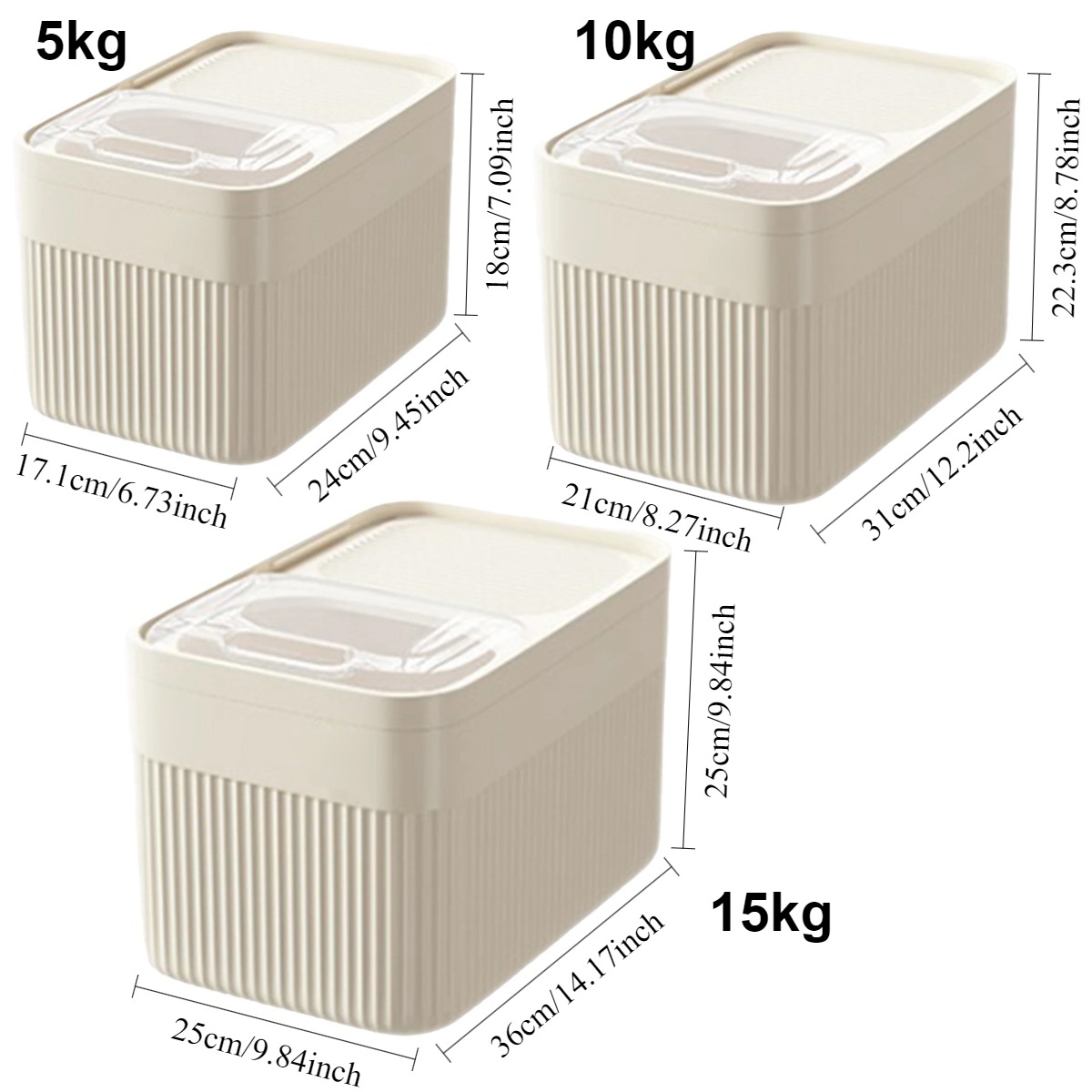 1 Adet Hava Geçirmez Evcil Hay - Food Storage Containers Xl incelemesi ve fiyatı