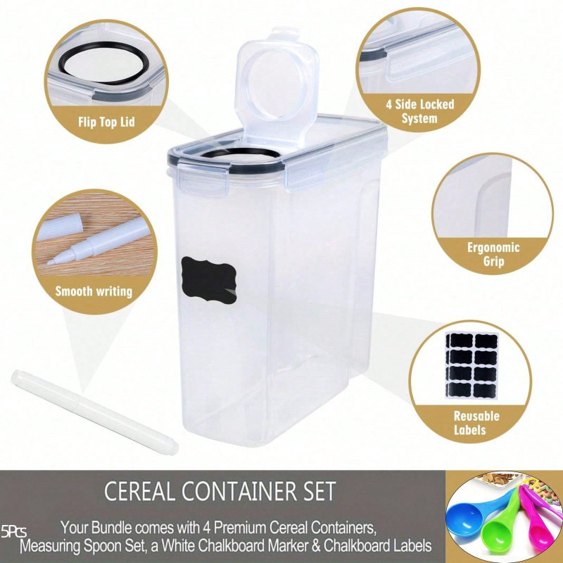 4'lü Paket Hava Geçirmez Mısır - Food Storage Pantry incelemesi ve fiyatı