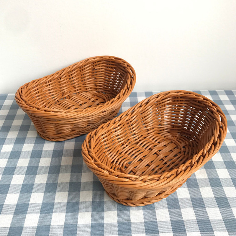 Oval Rattan dokuma depolama se - Food Storage Plant incelemesi ve fiyatı