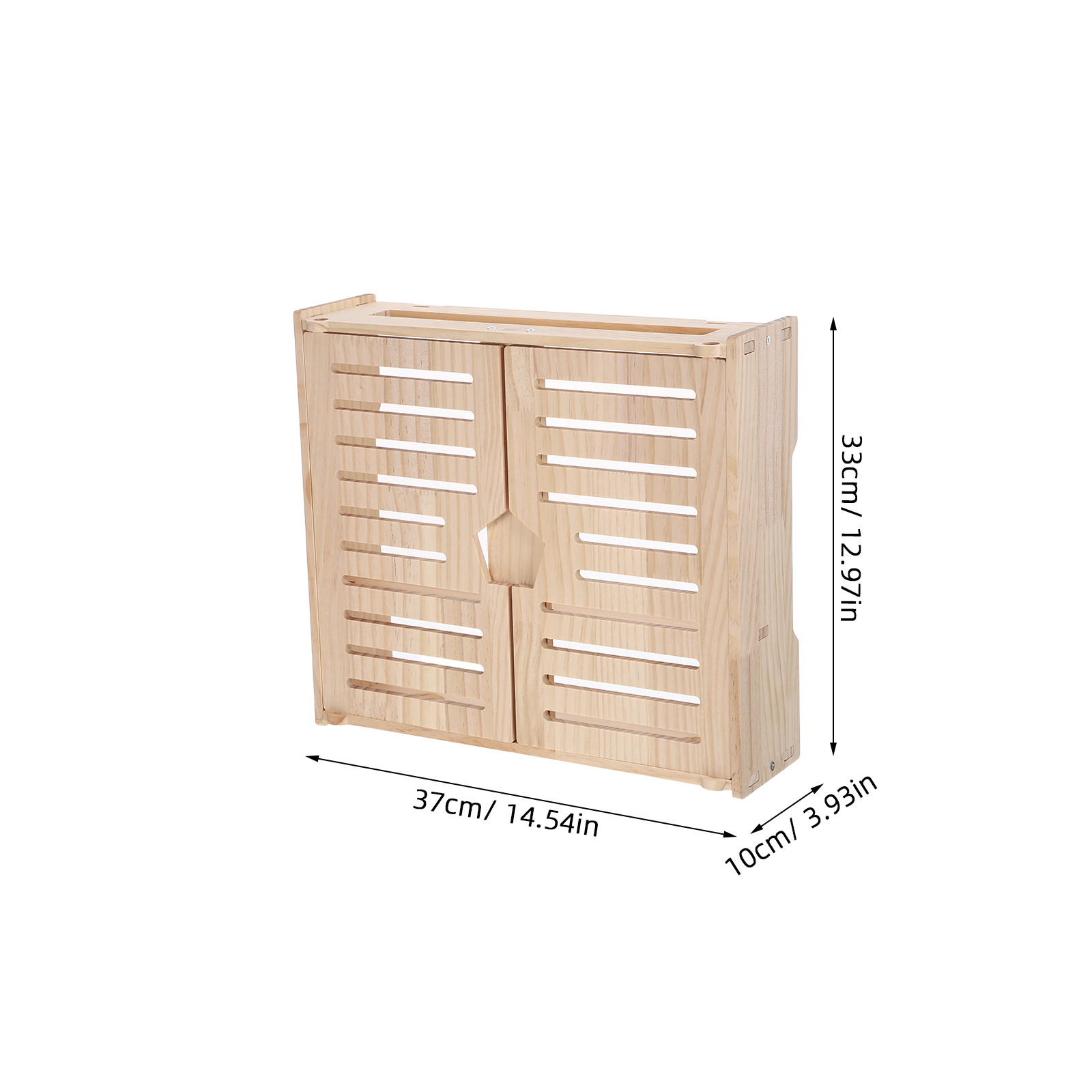 Doğal Ahşap Router Saklama Dol - Food Storage Organizer incelemesi ve fiyatı