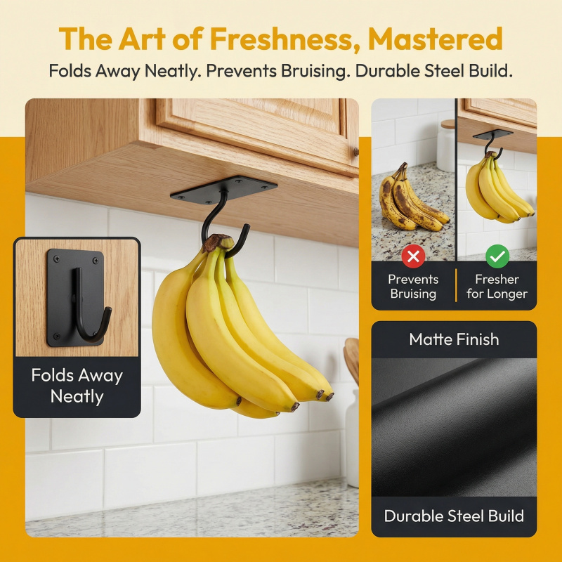 Siyah Metal Kendinden Yapışkan - Food Storage Organizer incelemesi ve fiyatı