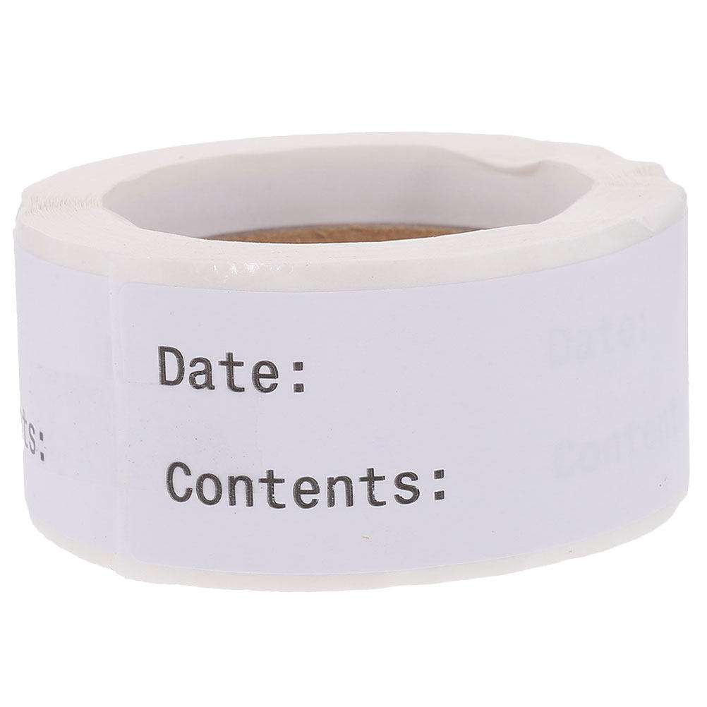 1 Rulo Boş Gıda Etiketi Çıkart - Food Storage Notes incelemesi ve fiyatı