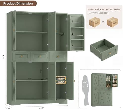 67'H Çiftlik Evi Mutfak Kileri - Food Storage Without Pantry incelemesi ve fiyatı